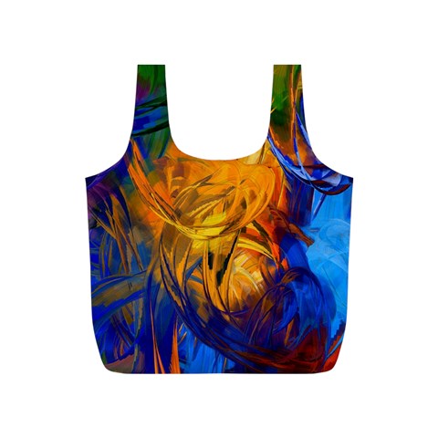 Abstract Paintings Full Print Recycle Bag (S) from ArtsNow.com Front