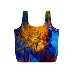 Abstract Paintings Full Print Recycle Bag (S) from ArtsNow.com Front