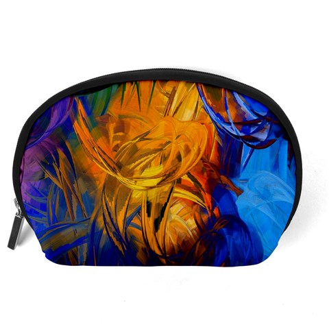 Abstract Paintings Accessory Pouch (Large) from ArtsNow.com Back