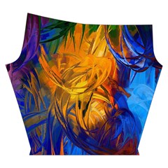 Abstract Paintings Yoga Cropped Leggings from ArtsNow.com Right