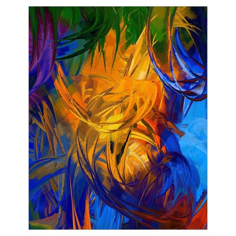Abstract Paintings Drawstring Pouch (XL) from ArtsNow.com Front