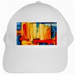 Abstrak Paint White Cap