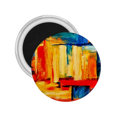 Abstrak Paint 2.25  Magnet from ArtsNow.com Front