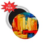 Abstrak Paint 2.25  Magnet (10 pack)