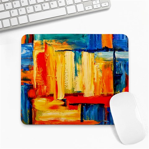 Abstrak Paint Large Mousepad from ArtsNow.com Front