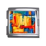 Abstrak Paint Mega Link Italian Charm (18mm)