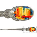 Abstrak Paint Letter Opener