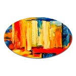 Abstrak Paint Magnet (Oval)