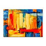 Abstrak Paint Sticker A4 (100 pack)