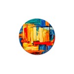 Abstrak Paint Golf Ball Marker