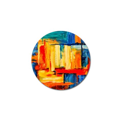 Abstrak Paint Golf Ball Marker (4 pack) from ArtsNow.com Front