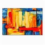 Abstrak Paint Postcard 5  x 7 