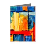 Abstrak Paint Mini Greeting Card