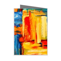 Abstrak Paint Mini Greeting Card from ArtsNow.com Right