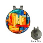 Abstrak Paint Golf Ball Marker Hat Clip