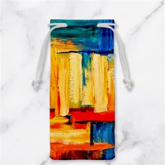 Abstrak Paint Jewelry Bag from ArtsNow.com Front