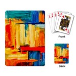 Abstrak Paint Playing Cards Single Design