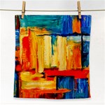 Abstrak Paint Face Towel