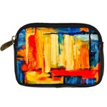 Abstrak Paint Digital Camera Leather Case