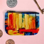 Abstrak Paint Mini Coin Purse
