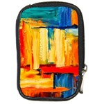 Abstrak Paint Compact Camera Leather Case