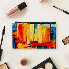 Abstrak Paint Cosmetic Bag (Small) from ArtsNow.com Front