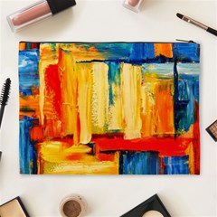 Abstrak Paint Cosmetic Bag (XL) from ArtsNow.com Back