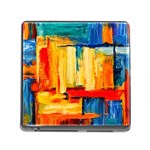 Abstrak Paint Memory Card Reader (Square)