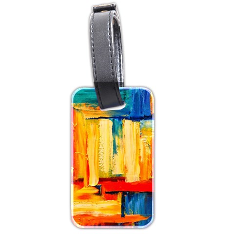 Abstrak Paint Luggage Tag (two sides) from ArtsNow.com Back