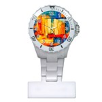 Abstrak Paint Plastic Nurses Watch