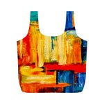 Abstrak Paint Full Print Recycle Bag (M)