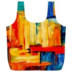Abstrak Paint Full Print Recycle Bag (XL)