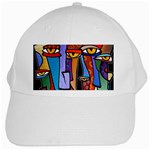 Art Painting Pop Design Stars White Cap