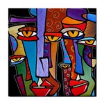 Art Painting Pop Design Stars Tile Coaster