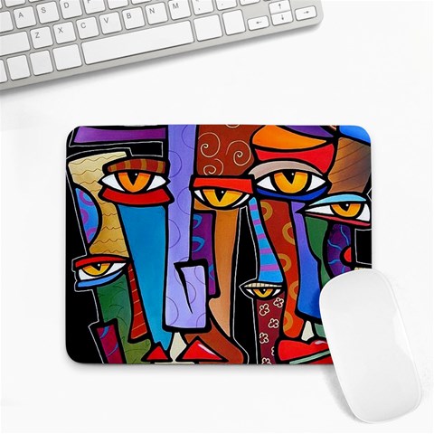 Art Painting Pop Design Stars Small Mousepad from ArtsNow.com Front