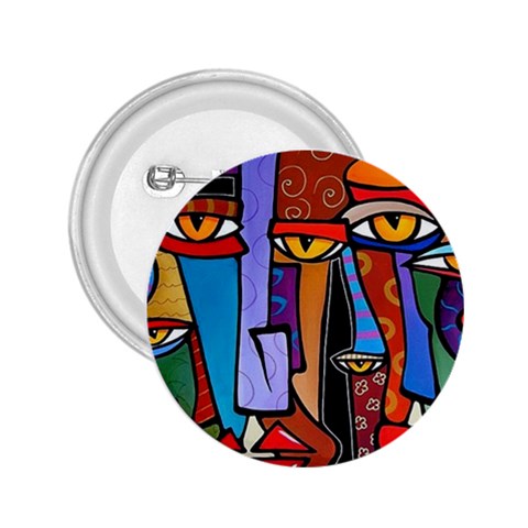 Art Painting Pop Design Stars 2.25  Button from ArtsNow.com Front