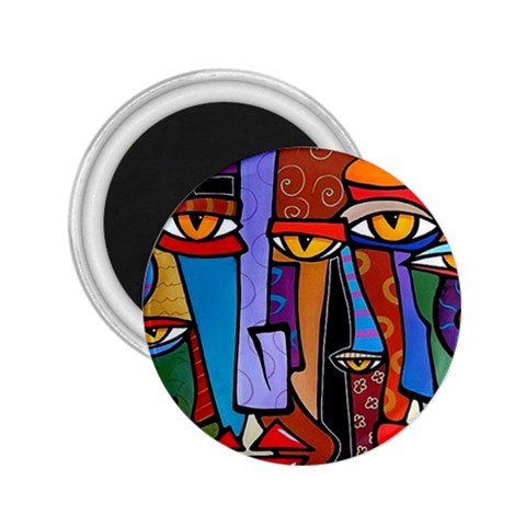 Art Painting Pop Design Stars 2.25  Magnet from ArtsNow.com Front