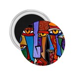 Art Painting Pop Design Stars 2.25  Magnet