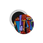 Art Painting Pop Design Stars 1.75  Magnet