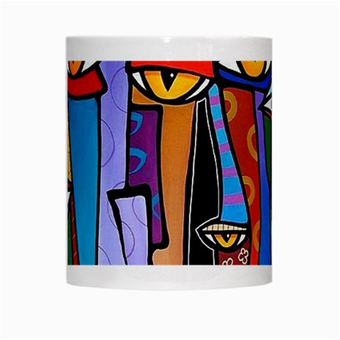 Art Painting Pop Design Stars White Mug from ArtsNow.com Center