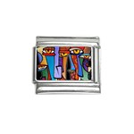 Art Painting Pop Design Stars Italian Charm (9mm)