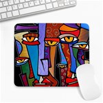 Art Painting Pop Design Stars Large Mousepad