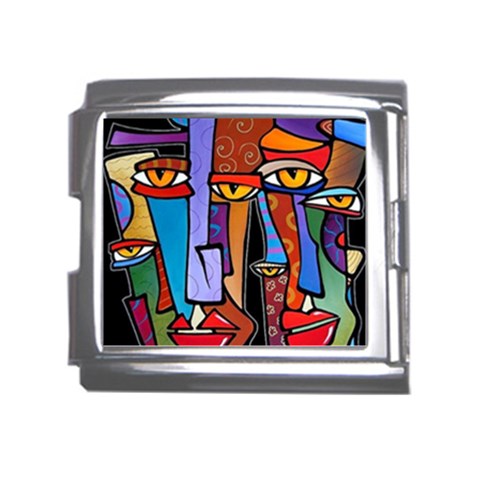 Art Painting Pop Design Stars Mega Link Italian Charm (18mm) from ArtsNow.com Front