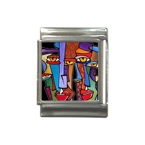 Art Painting Pop Design Stars Italian Charm (13mm) from ArtsNow.com Front