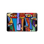 Art Painting Pop Design Stars Magnet (Name Card)