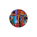 Art Painting Pop Design Stars Golf Ball Marker