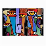 Art Painting Pop Design Stars Postcard 5  x 7 