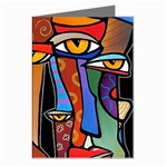 Art Painting Pop Design Stars Greeting Cards (Pkg of 8)
