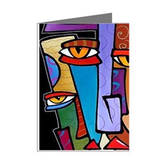 Art Painting Pop Design Stars Mini Greeting Cards (Pkg of 8) from ArtsNow.com Right