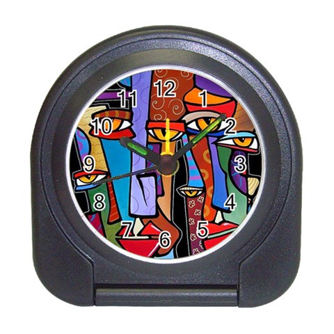 Art Painting Pop Design Stars Travel Alarm Clock from ArtsNow.com Front